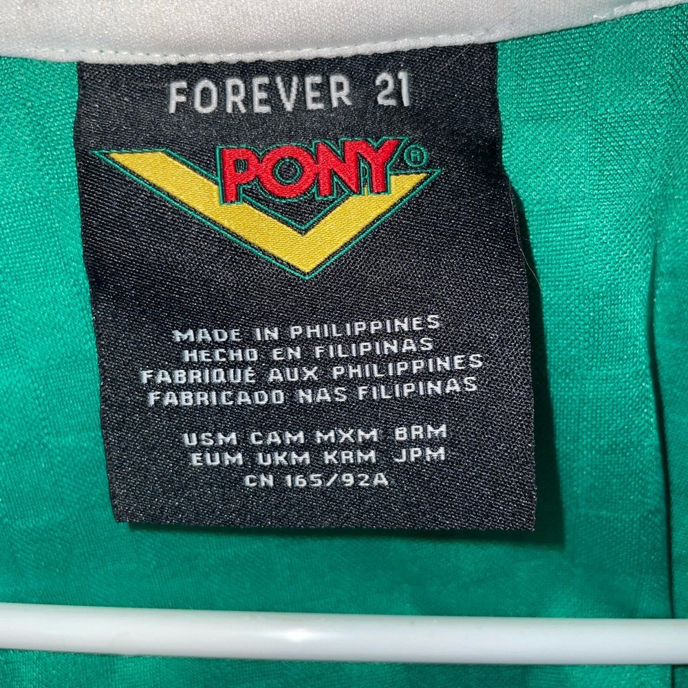 Green Checkered Crop Top - Picture 2 of 2